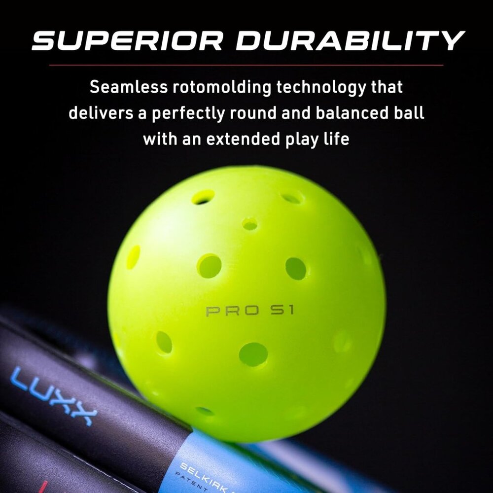 4-Pack Selkirk Pro S1 Pickleball 38 Hole Outdoor USAPA Tournament Play - Picture 5 of 10